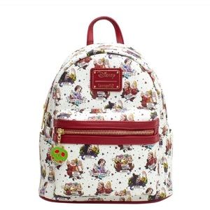 NWT Loungefly Disney Mini Backpack Snow White Tattoo